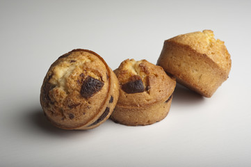  Muffins with chocolate