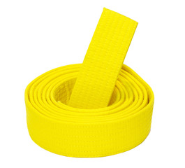 Coiled Karate Yellow Belt
