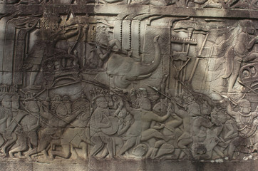 Templos de Angkor. Bayón. Siem Reap. Camboya