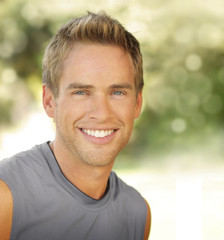Fototapeta premium Smiling male