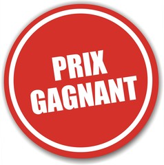 bouton prix gagnant