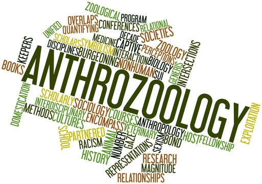 Word cloud for Anthrozoology
