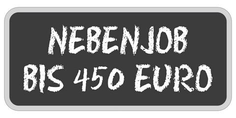 TF-Sticker eckig oc NEBENJOB BIS 450 EURO