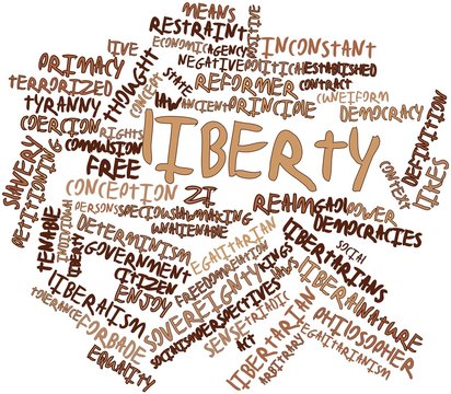 Word cloud for Liberty