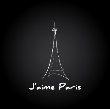 Tour Eiffel - J'aime Paris