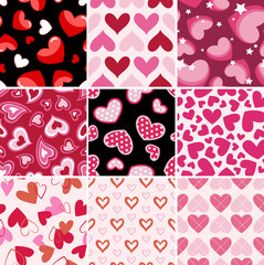 heart seamless pattern
