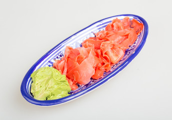 Wasabi and Sushi Ginger