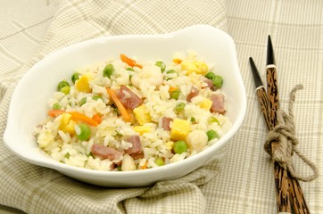 Arroz tres delicias