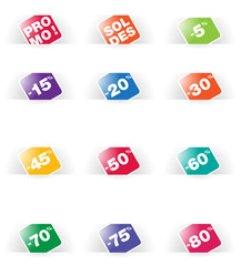 vitrine SOLDES PROMO