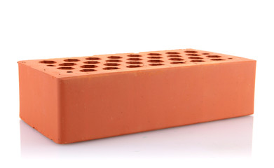 brick, isolated on white