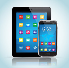 Tablet And SmartPhone