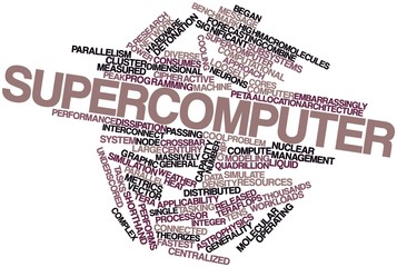 Word cloud for Supercomputer