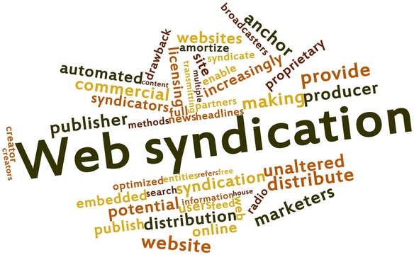 Word cloud for Web syndication