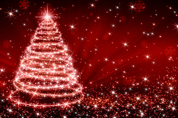 The best Christmas  tree background