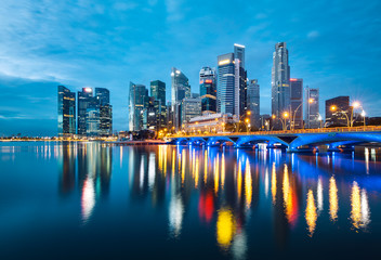 Fototapeta na wymiar Singapur
