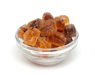 crystal sugar in a bowl