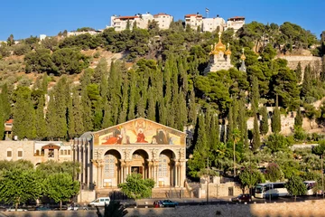 Zelfklevend Fotobehang the Church of all Nations   on the Mount of olives in Jerusalem © toshket