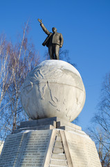 Monument to the Soviet head V.I.Lenin