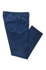 Fashion concept with trousers on white