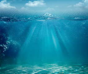 Obraz premium Abstrakcjonistyczni morza i oceanu tła dla twój projekta