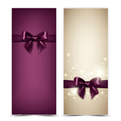 Gift cards - invitation cards 