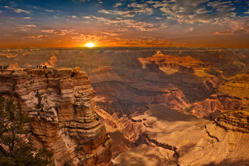 grand canyon sunset