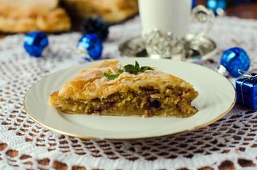 Galette des rois à la pistache