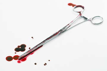 Surgery tool after operation