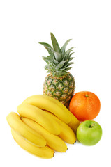 fresh tropical fruits