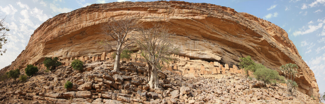 Dogon country Bandiagara village in Mali