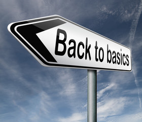 back to basics