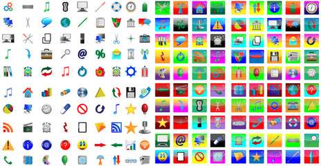 buttons and icons 12.12.12