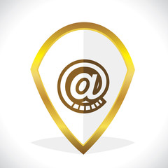 Message/Email Icon Design Stock Vector