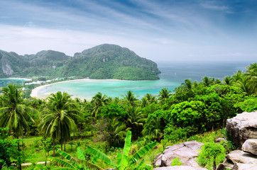 Beautiful tropical landscape. Phi Phi Don Island, Thailand