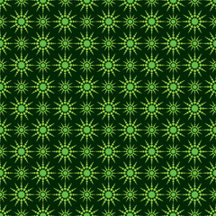 Vector illustration of seamless pattern with circles