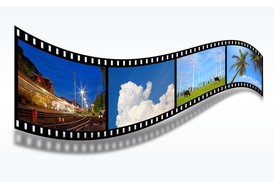 3D FILM STRIP WITH NICE PICTURES