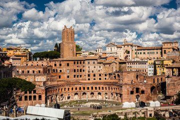 Fototapeta na wymiar Włoski Architektura w Rzymie