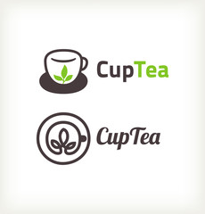 Green tea symbols