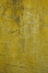 Grunge yellow wall texture