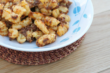 piatto di gnocchi al ragù