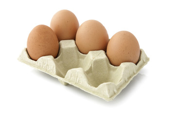 Four eggs in the package