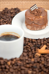 Tasty coffee cake