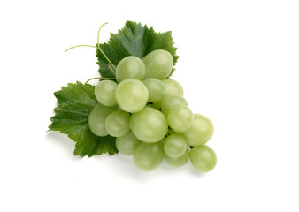 Obraz premium small bunch of grapes isolated