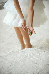 Bride with Lizard