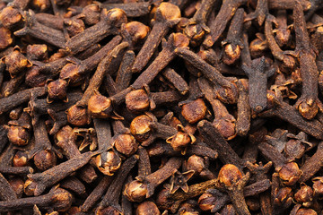 Carnation (spices) background