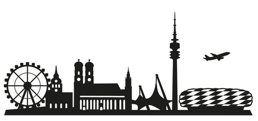 Obraz premium Monachium, panorama