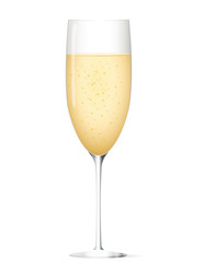 Glass of champagne