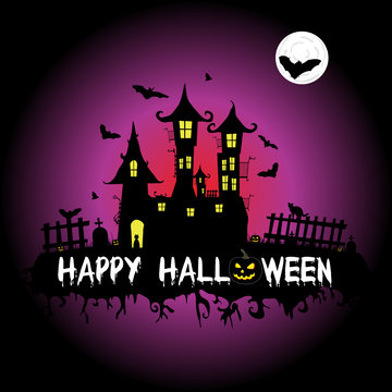 happy halloween vector illustration part two
