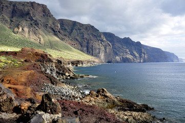 Fototapeta na wymiar Punta de Teno Tenerife îles Canaries