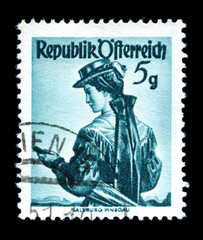 Austrian Postage Stamp
